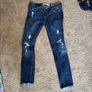 blue holister jeans